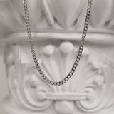 クラシック チェーン ネックレス / [BLESSEDBULLET]classic chain necklace_silver/gold/vintage silver/black silver