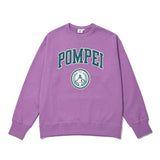 POMPEI VARSITY SWEATSHIRT [VIOLET] (6613792587894)
