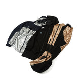 ウィンドブレーカーフーデッドステッチジャケット/BSR2223FWJK035 MMM WINDBREAKER HOODED STRETCH JACKET ROSE GOLD/BLACK