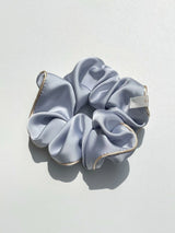 oar Jenne Satin Scrunchie [Blue]