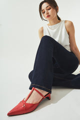 リズカットアウトスチレットヒール / LIZ CUT-OUT STILETTO HEEL_3COLORS