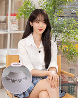[Redvelet Joy, Jo Yu-ri Necklace] Butterfly Waltz Choker Necklace - Silver Color