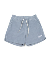 コーデュロイロゴハーフパンツ / CORDUROY LOGO HALF PANTS blue
