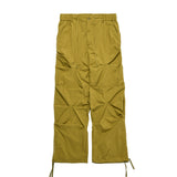 クリースナイロンバンディングパンツ / CREASE NYLON BANDING PANTS_OLIVE GREEN