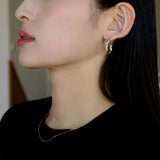 シルバーシンスネークチェーンネックレス(スペアチェーン)/silver thin snake chain necklace (silver / spare chain)