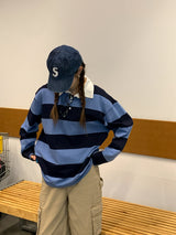 [Bellide made] ストライプ長袖Tシャツ