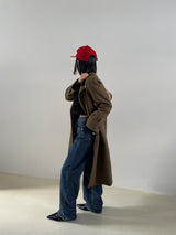 Mute straight denim