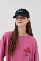 AND CAT BALL CAP_BLACK