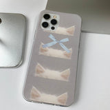 Peep Ribbon Cat Phone Case