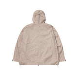カットポイントウィンドブレーカージャケット / CUT POINT WINDBREAKER JACKET - BEIGE