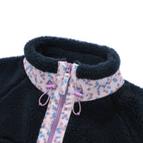 チェリーポケットフリースジャンパー / CHERRY POCKET FLEECE JUMPER [NAVY]