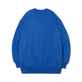 3D Monogram Side Sweat Shirts Blue