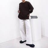SIウォーマーラウンドニット/SI WARMER Round Knitwear (2 colors)