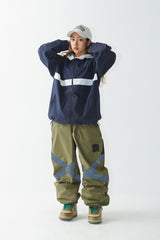 ニートフーデッドジャケット/BSR2223FWJK052 NEAT HOODED JACKET NAVY