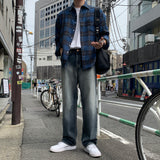 ロイヤルセミオーバーサイズフィットチェックシャツ