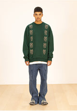 MNボウンオーバーサイズスェットシャツ/MN BONE OVERSIZED SWEAT SHIRTS
