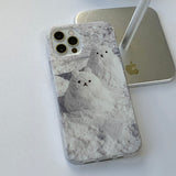 Snow Bear Phone Case Bead Tok Set