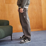 3D Monogram Ripstop Work Pants Gray