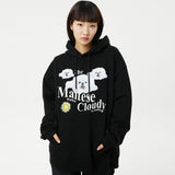 マルチーズクラウディーパーカー /(NO napping) Maltese cloudy hood