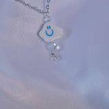 Sky Cloud Holographic Gemstone Necklace