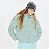 CHERRY BASIC DOWN JUMPER [LIGHT MINT]