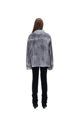ベルベットシャーリングレギンス/VELVET SHIRRING LEGGINGS
