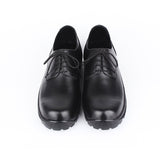 DAVID STONE レザー ダービーシューズ / DAVID STONE LEATHER DERBY SHOES (track vibram edition)