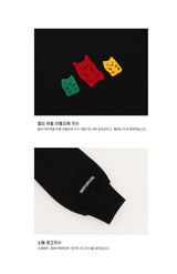 Jellybear Sweatshirt - black (6636643385462)