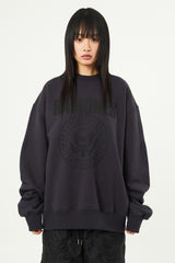 Punk rock heavy fleece sweatshirt