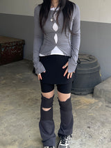 ゴープコアスパンデックスストラップスカートレギンス / Gorpcore spandex Strap Skirt Leggings