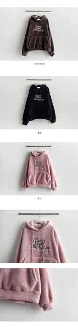 [BoA's wool lining!] ディアジャソボアウールボクシーフーディ
