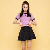 バックストラップT / BACK STRAP TEE (VIOLET)