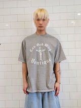 VENTIQUE ピグメントジーザス半袖Tシャツ