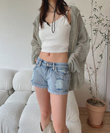 ネットフードジップアップ/Net Hood Zip Up (2color)