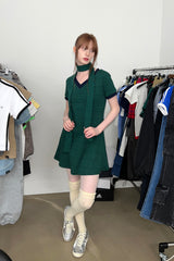 STRIPE MUFFLER (GREEN)