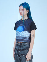ムーンクロップTシャツ / MOON CROP T VER.2