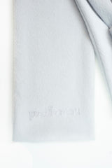 Ribbon Muffler_White Gray
