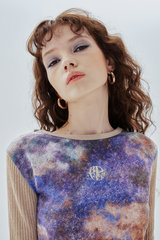 スペースTシャツ / space tee_beige