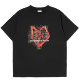 LE AREVEY NEAR THE BOUNDARIES T-SHIRT BLACK [WOMAN]