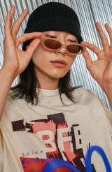 ラブシティTシャツ/love city tee_ ivory