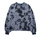 Boxy crop tie dye T-shirt (4638416306294)