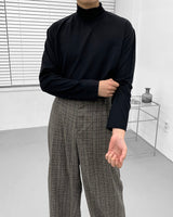 ルーニースパンデックスタートルネックTシャツ / YM Rooney Spandex Turtleneck T-Shirt (3 colors)