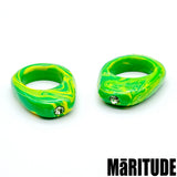 メイブルエッグリング / MABLE EGG RINGS (GREEN YELLOW )