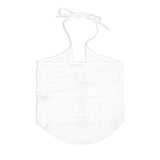 ホルターネックノースリーブ / 222 Halter neck sleeveless - White