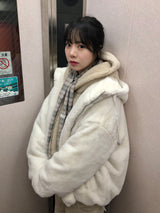 チトセファーフードジップアップ