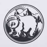 ベア長袖Tシャツ/22SS BEAR LONG SLEEVE T-SHIRT WHITE (6697656877174)