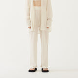 PLEATS BANDING PANTS (IVORY) (6579694567542)