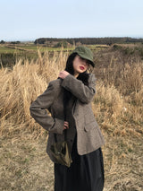 Tom check jacket