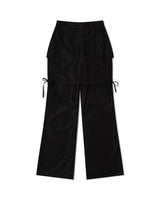 WRAP SKIRT BOOT CUT (BLACK)
