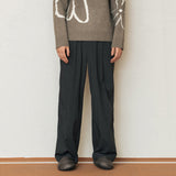 バンディングナイロンパンツ/BANDING NYLON PANTS_CHARCOAL